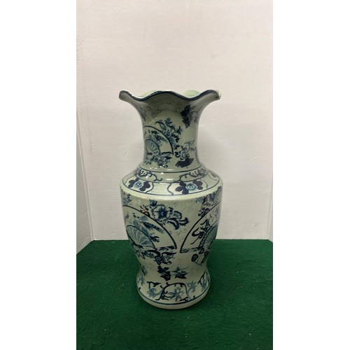 75 - 18 INCH TALL ORIENTAL VASE