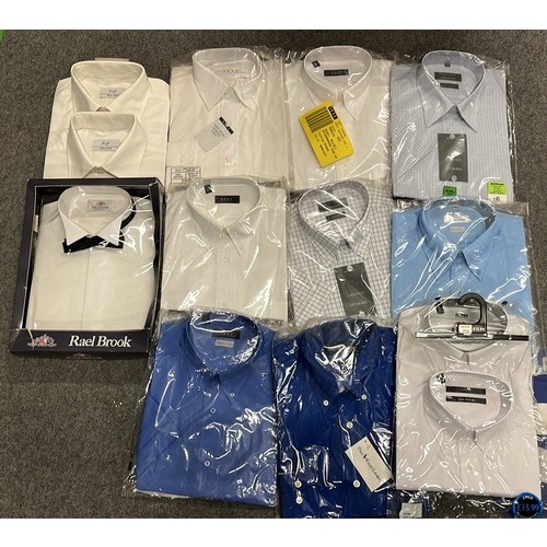 87 - 13 X MIXED COLOUR MENS SHIRTS