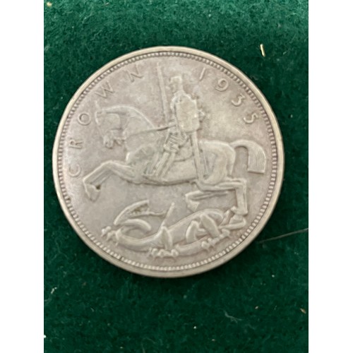 180 - 1935 GEORGE V SILVER CROWN