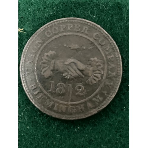 181 - 1812 BIRMINGHAM I PENNY COPPER TOKEN