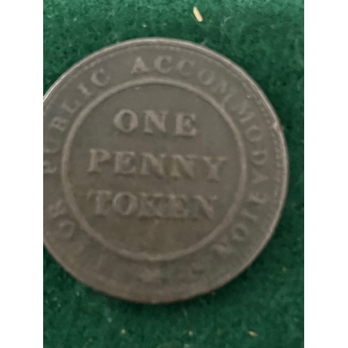 181 - 1812 BIRMINGHAM I PENNY COPPER TOKEN