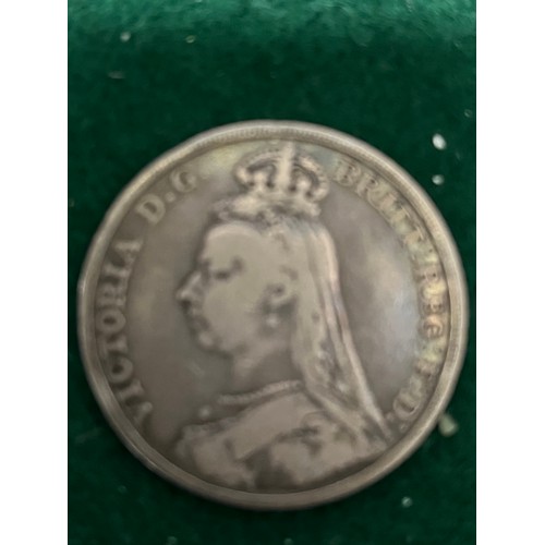 173 - 1889 X SILVER CROWN