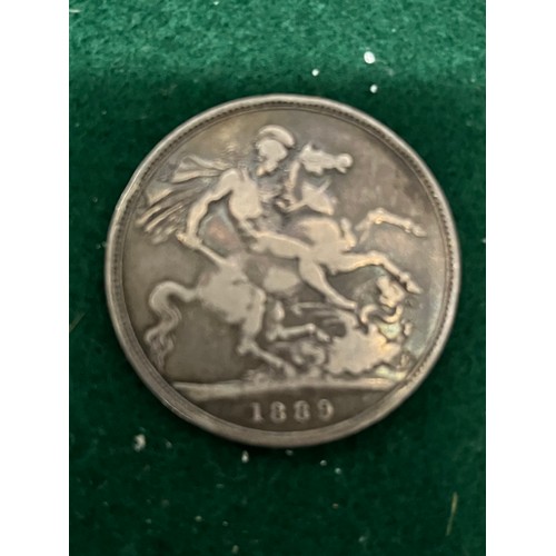 173 - 1889 X SILVER CROWN