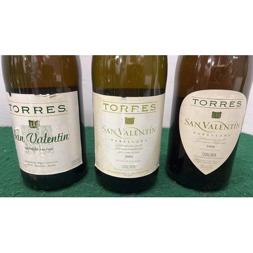 102 - THREE BOTTLES OF TORRES WINE 2003 / 04 AND 06