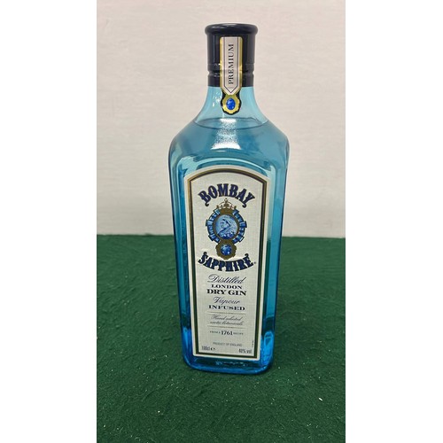 92 - BLUE LONDON DRY GIN VAPOUR INFUSED BOMBAY SAPPHIRE