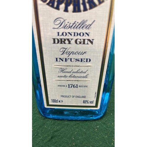 92 - BLUE LONDON DRY GIN VAPOUR INFUSED BOMBAY SAPPHIRE