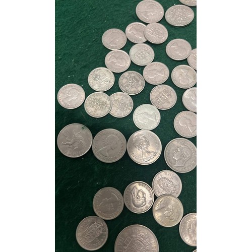 196 - QUANTITY OF PRE DECIMAL SHILLINGS AND FLORINS