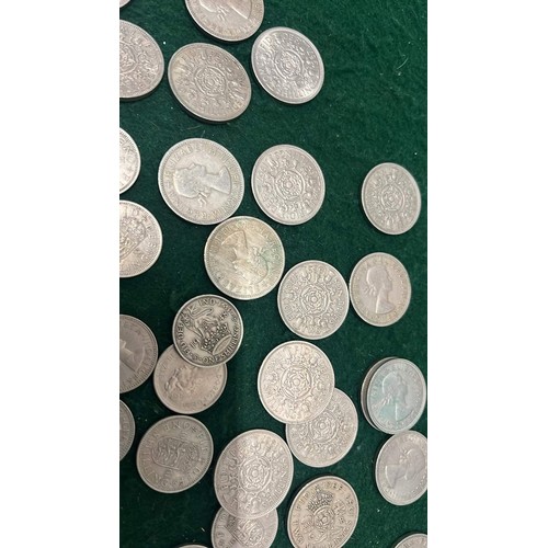 196 - QUANTITY OF PRE DECIMAL SHILLINGS AND FLORINS