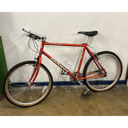 149 - SAN RAFAEL CALIFORNIA MARIN M/LITE 6061 ALLOY 21 SPEED MOUNTAIN BIKE IN RUST RED USED SEE ALL PICTUR... 