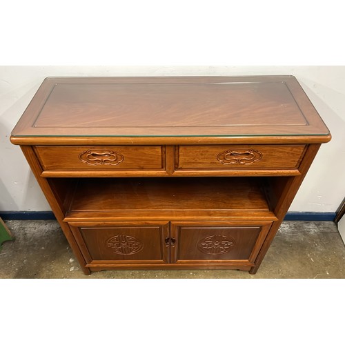 313 - JAPANESE ROSEWOOD HALL UNIT