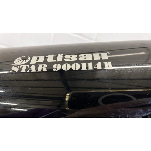 125 - OPTISAN STAR 9001114 II TELESCOPE IN BLACK SEE ALL PICTURES