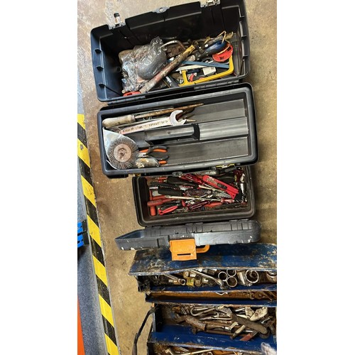 211 - TOOL BOXES WITH TOOLS USED