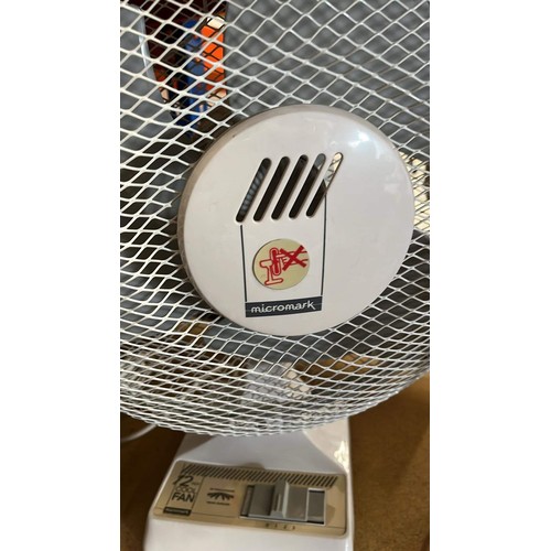 212 - TWO DESK FANS