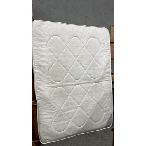 217 - DOUBLE MATTRESS AND HEAD BOARD