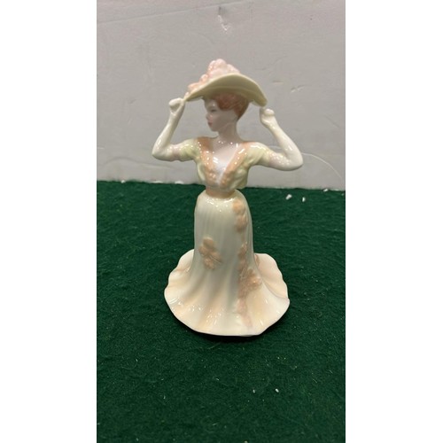 157A - SMALL COALPORT 1995 CHINA FIGURE MARIE