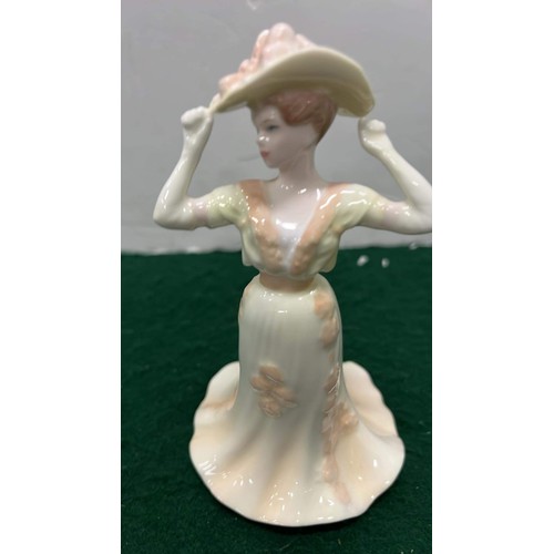 157A - SMALL COALPORT 1995 CHINA FIGURE MARIE