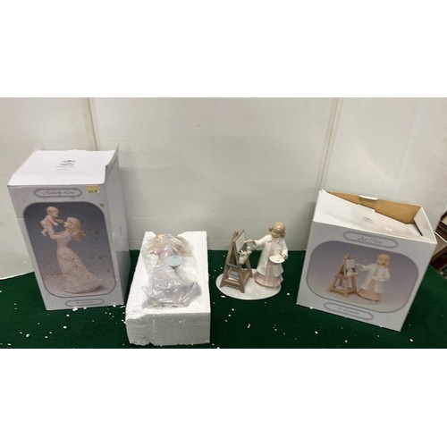 648 - 2 BOXED LEONARDO CHINA FIGURES