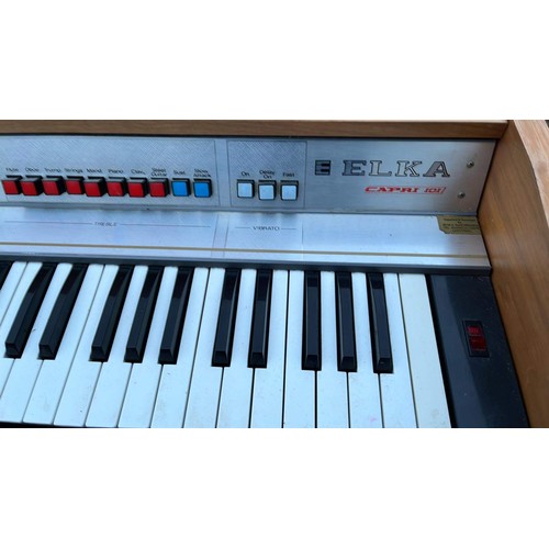 637 - E - ELKA CAPRI 101 ELECTRIC ORGAN