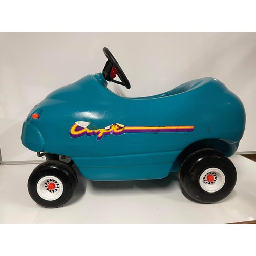 35 - PEDAL CAR IN BLUE BY LITTLE TIKES