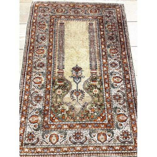 21 - LARGE RED OVER RUG