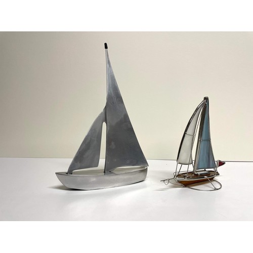 6 - TWO YACHT MODELS