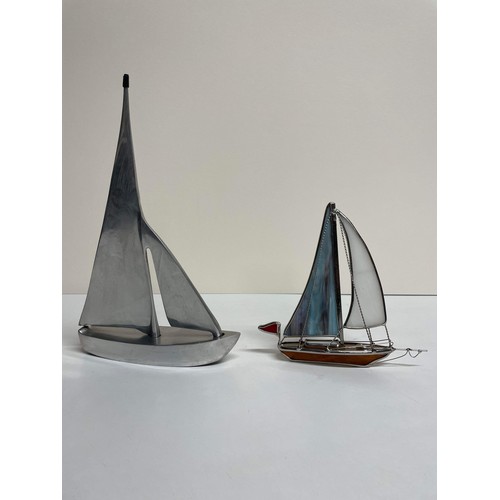 6 - TWO YACHT MODELS