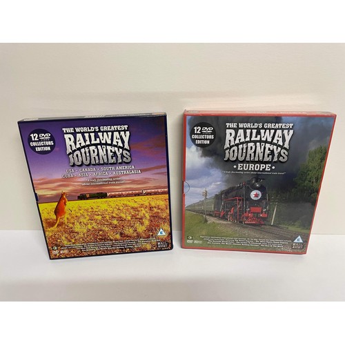 7 - RAILWAY JOURNEYS DVDS