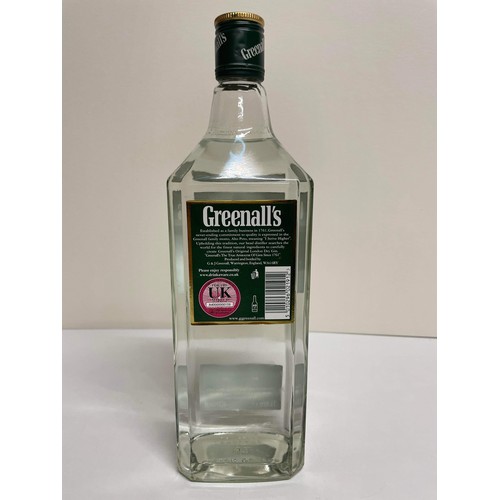 10 - BOTTLE OF GREENALLS LONDON DRY GIN