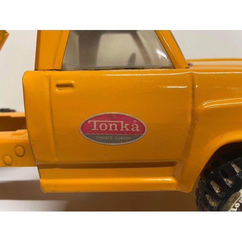 2 - YELLOW TONKA TIPPER TRUCK