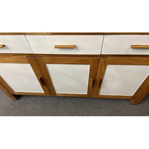 108 - OAK TWO TONE SIDEBOARD