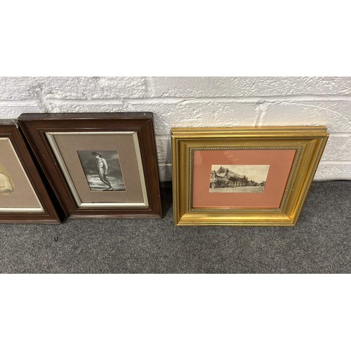 172 - FOUR FRAMED BYGONE SUBJECT ART WORK