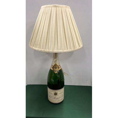 145 - CHAMPAGNE BOTTLE SIDE LAMP