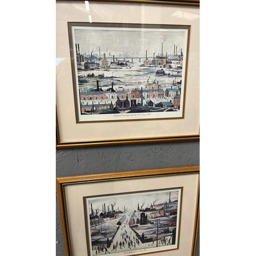 150 - FOUR FRAMED LOWERY PRINTS