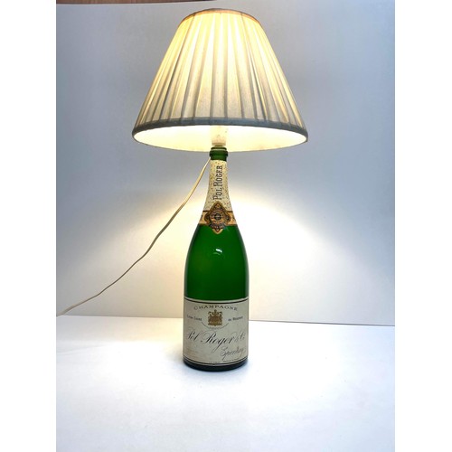 145 - CHAMPAGNE BOTTLE SIDE LAMP