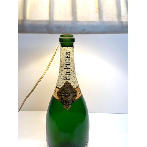 145 - CHAMPAGNE BOTTLE SIDE LAMP