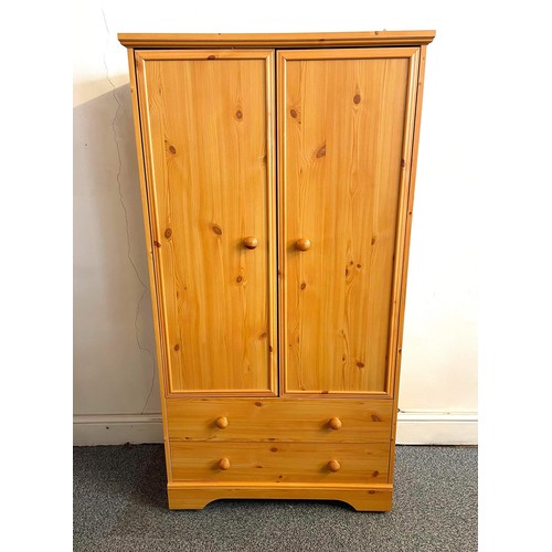 275 - PINE EFFECT CUPBOARD