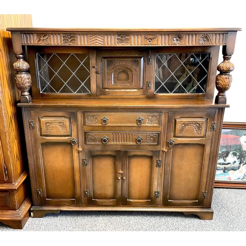 251 - OAK COURT CUPBOARD