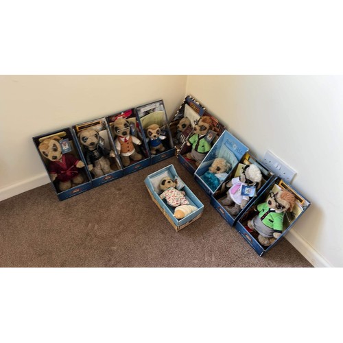 146 - 9 X BOXED MEERKAT COLLECTION