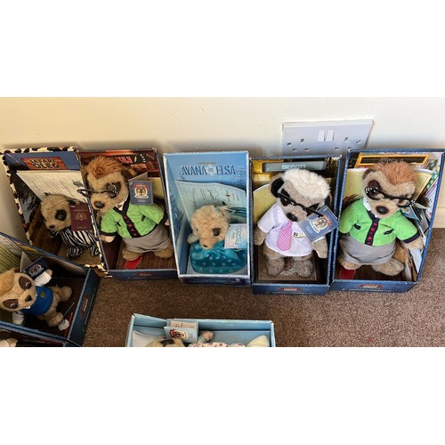 146 - 9 X BOXED MEERKAT COLLECTION