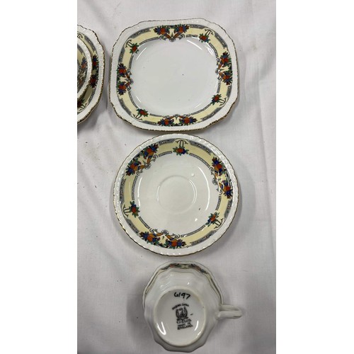 328 - 18 Pc TEA SET BY PHOENIX CHINA