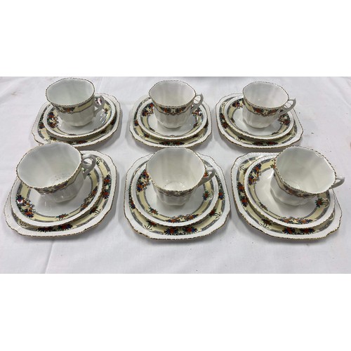 328 - 18 Pc TEA SET BY PHOENIX CHINA