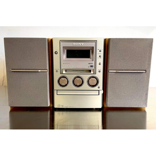 433 - MINI SONY MUSIC SYSTEM