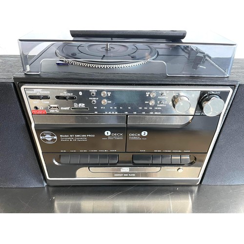 415 - STEEPLETONE TURNTABLE CASSETTE RADIO &CD SYSTEM - BT SMC386 PR02