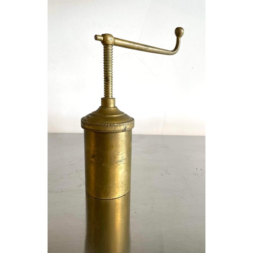 262 - Vintage Solid Brass Tamboli murukku Press, Made in India