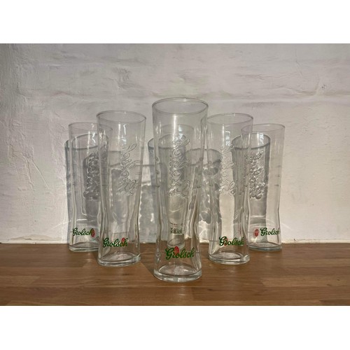 325 - SIX GROLSCH BEER GLASSES