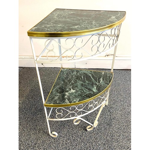 534 - RETRO CORNER TABLE