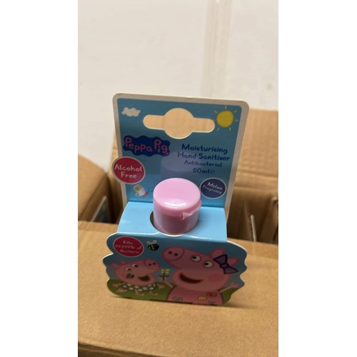 644 - 36 BOTTLES OF PEPPA PIG 50 ml HAND GEL