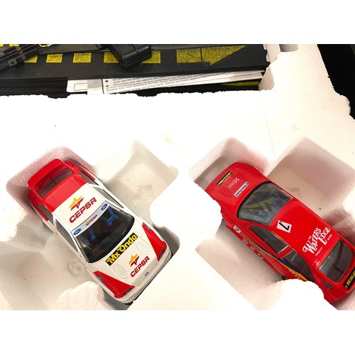 712 - SCALEXTRIC  ESCORT RALLY BOXED SET UNCHECKED