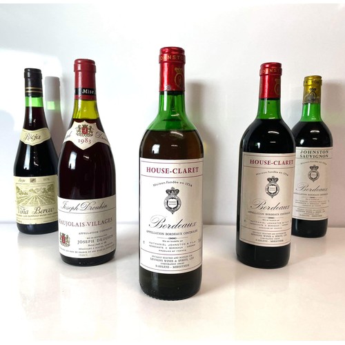 195C - SIX MIXED BOTTLES OF WINE