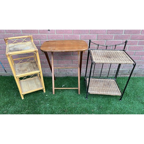 818 - THREE SIDE TABLES